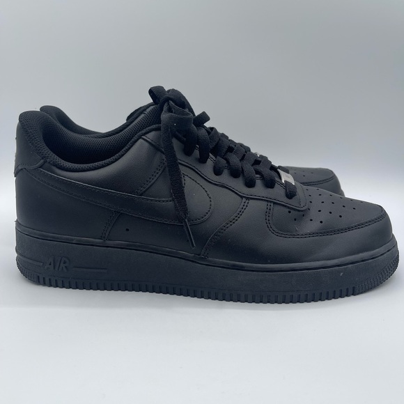 Nike Other - Nike Air Force 1 07 Low Black 315122-001 Sneakers Size 10
